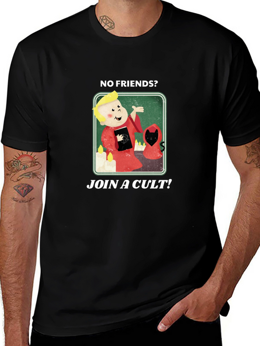 Cult Humor Graphic Tee - Join a Cult T-Shirt