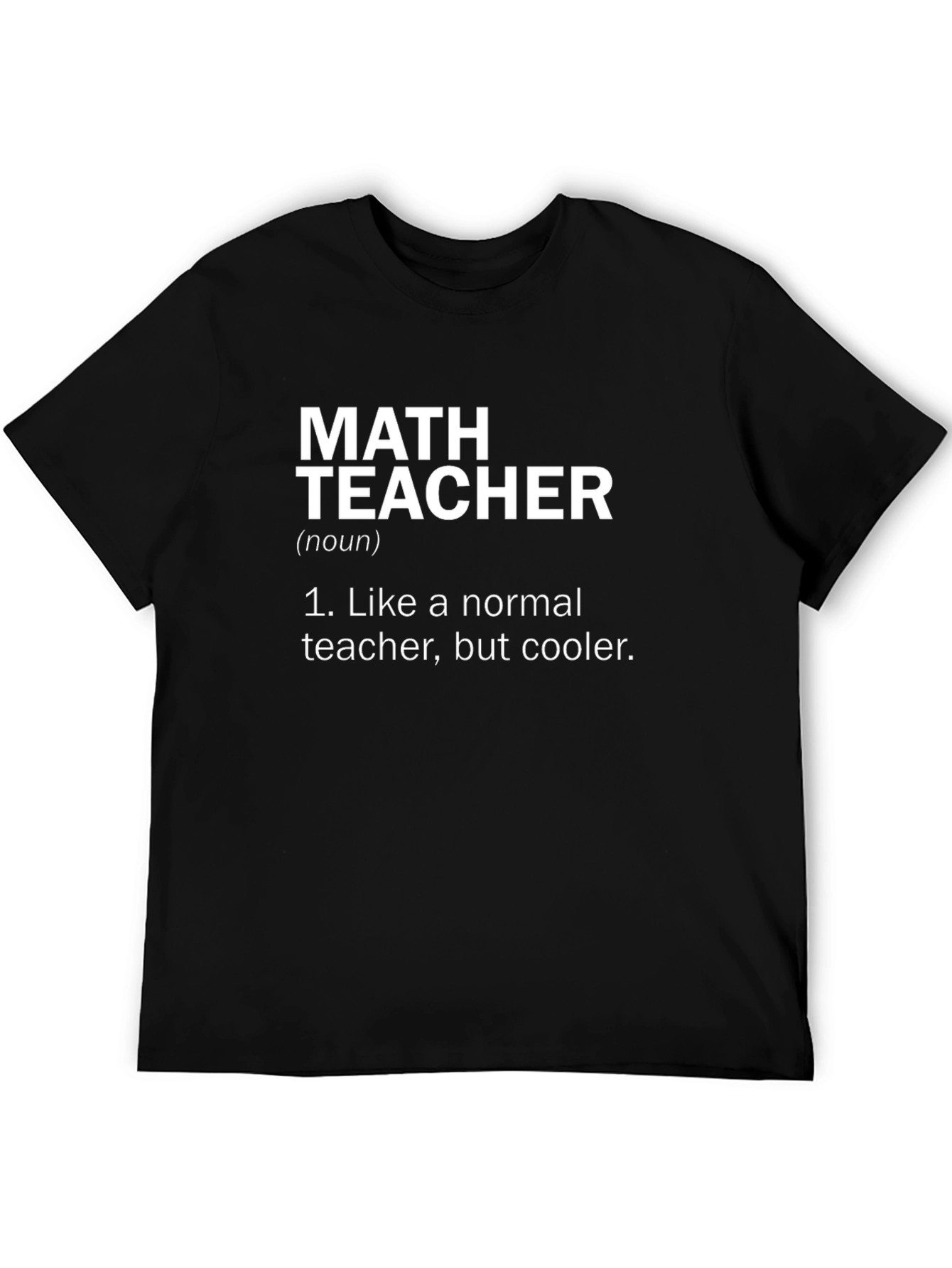 Math Teacher Definition T-Shirt - Cool Teacher Appreciation Gift