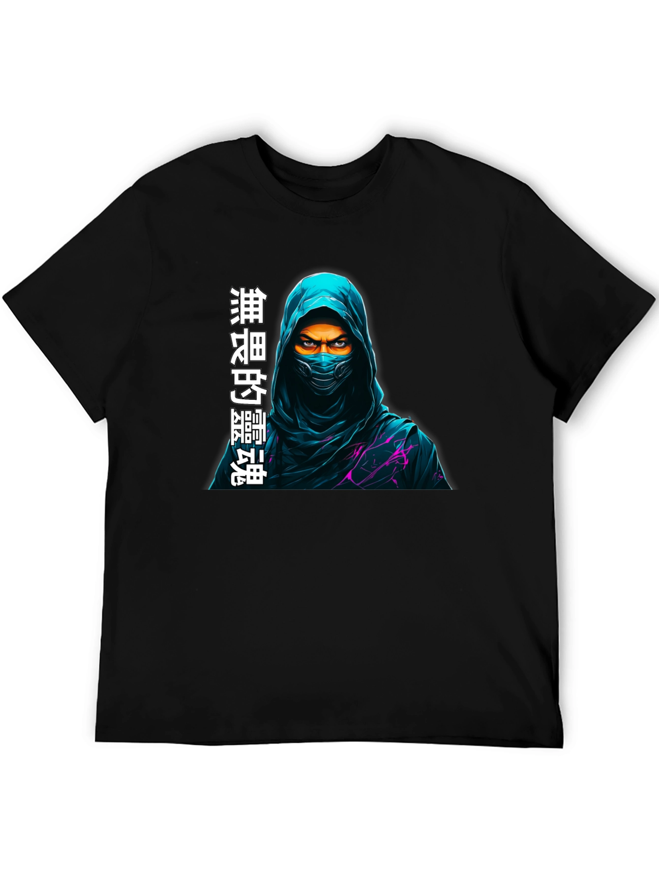 Mystic Ninja Graphic T-Shirt - Dark Style