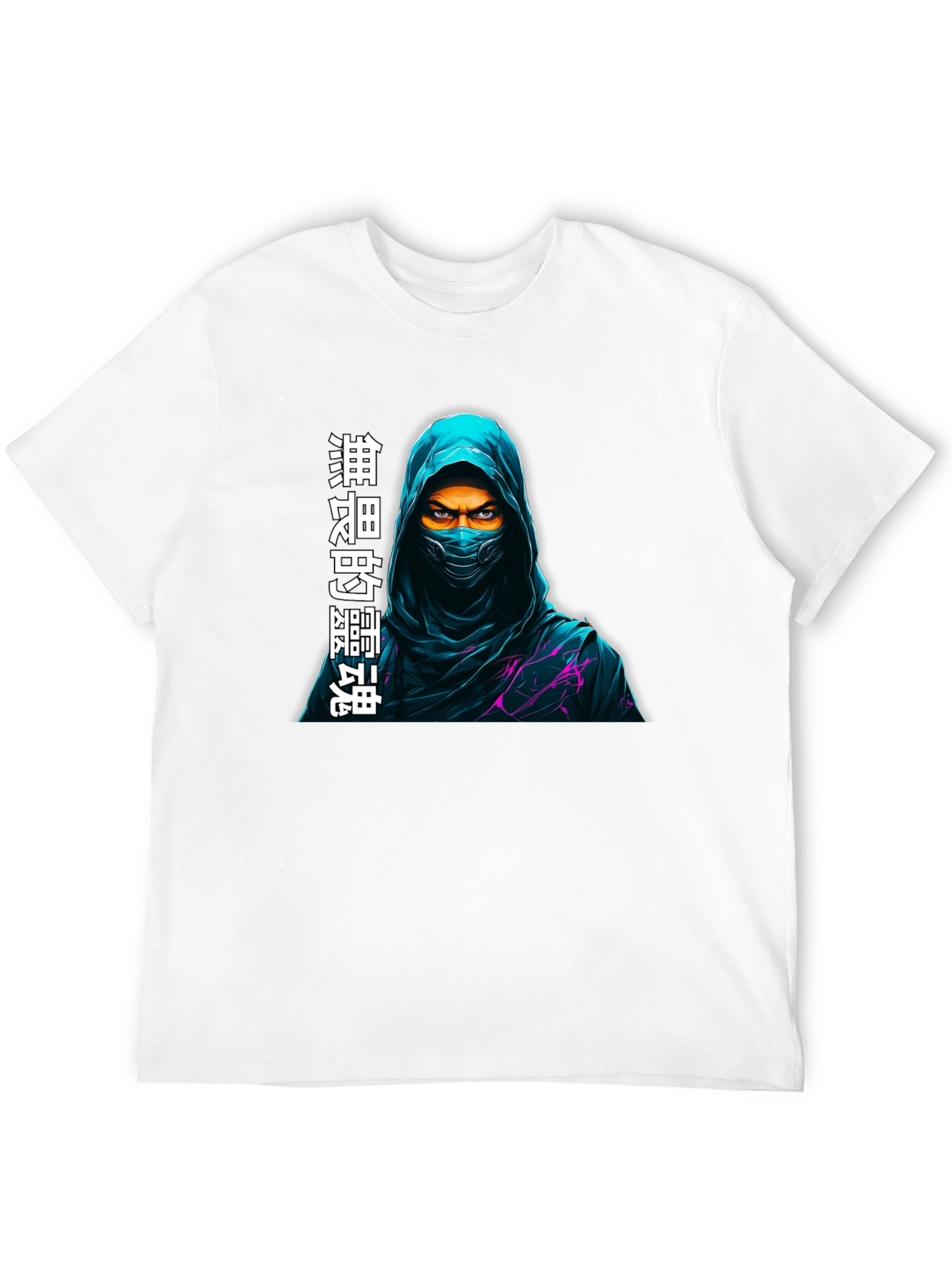 Mystic Ninja Graphic T-Shirt - Dark Style