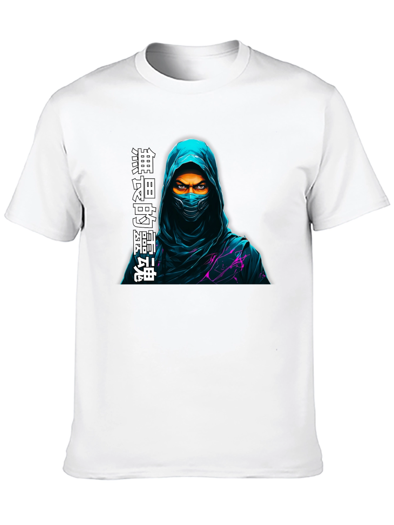Mystic Ninja Graphic T-Shirt - Dark Style