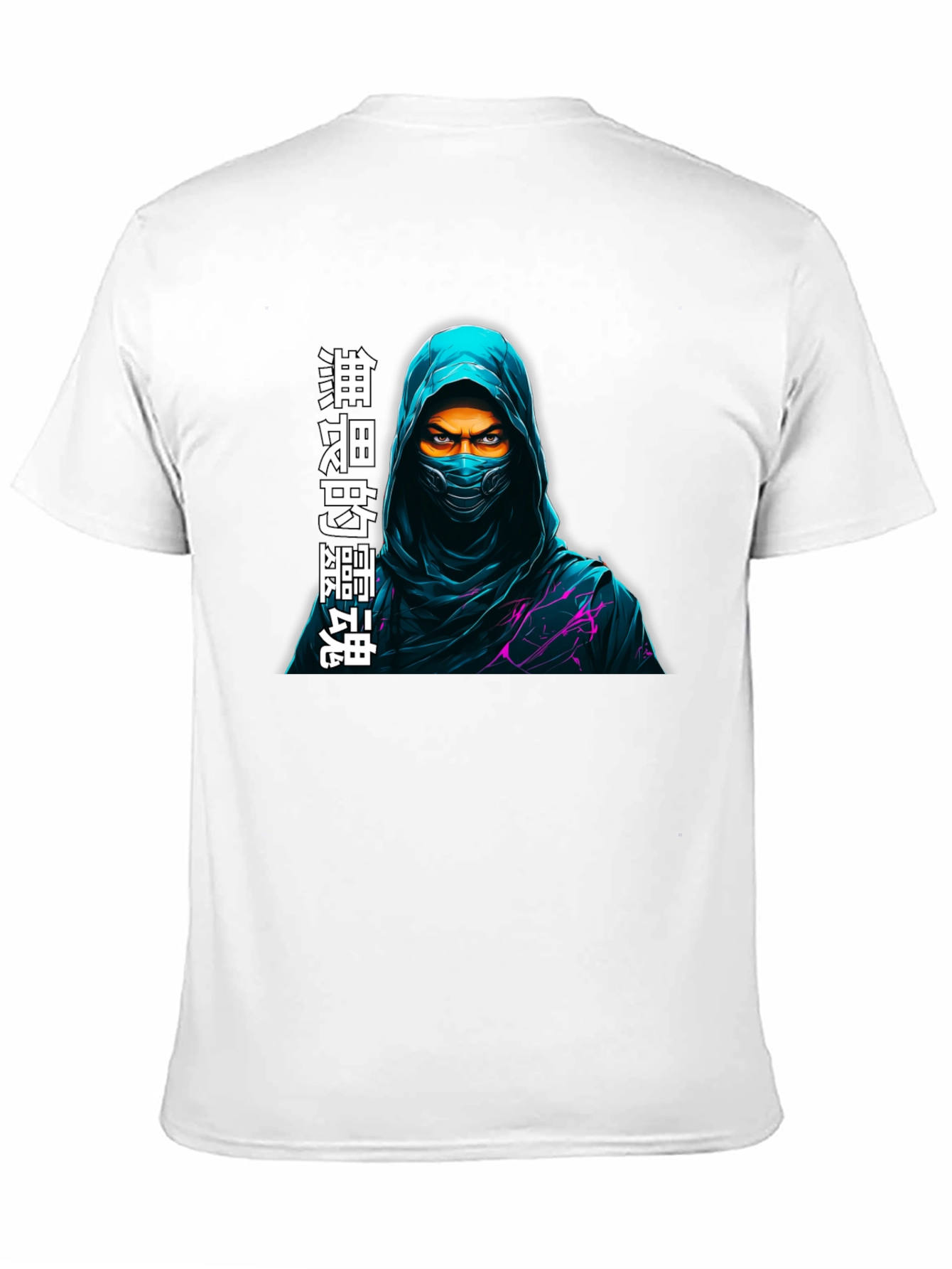 Mystic Ninja Graphic T-Shirt - Dark Style