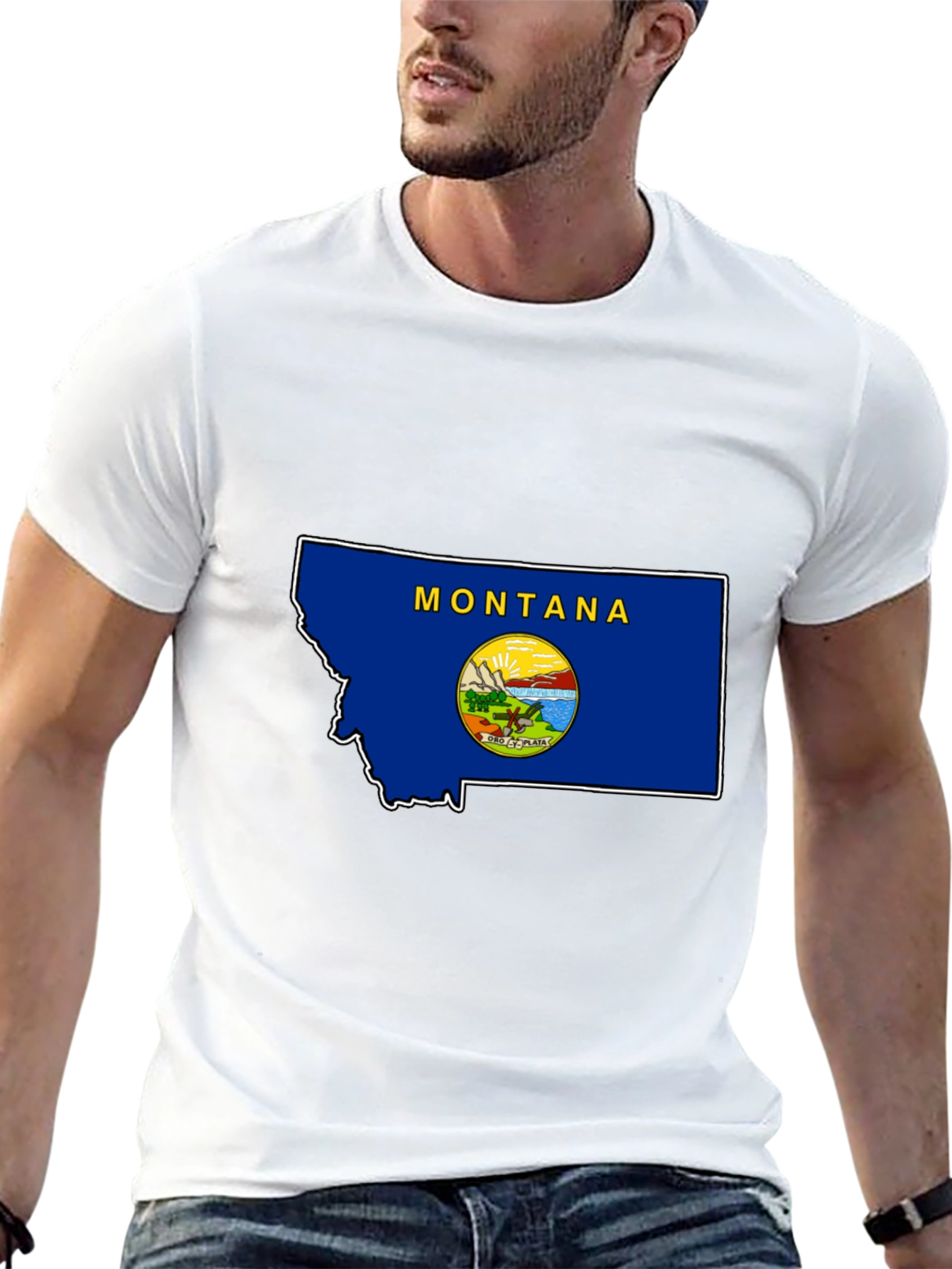 Montana State Flag T-Shirt
