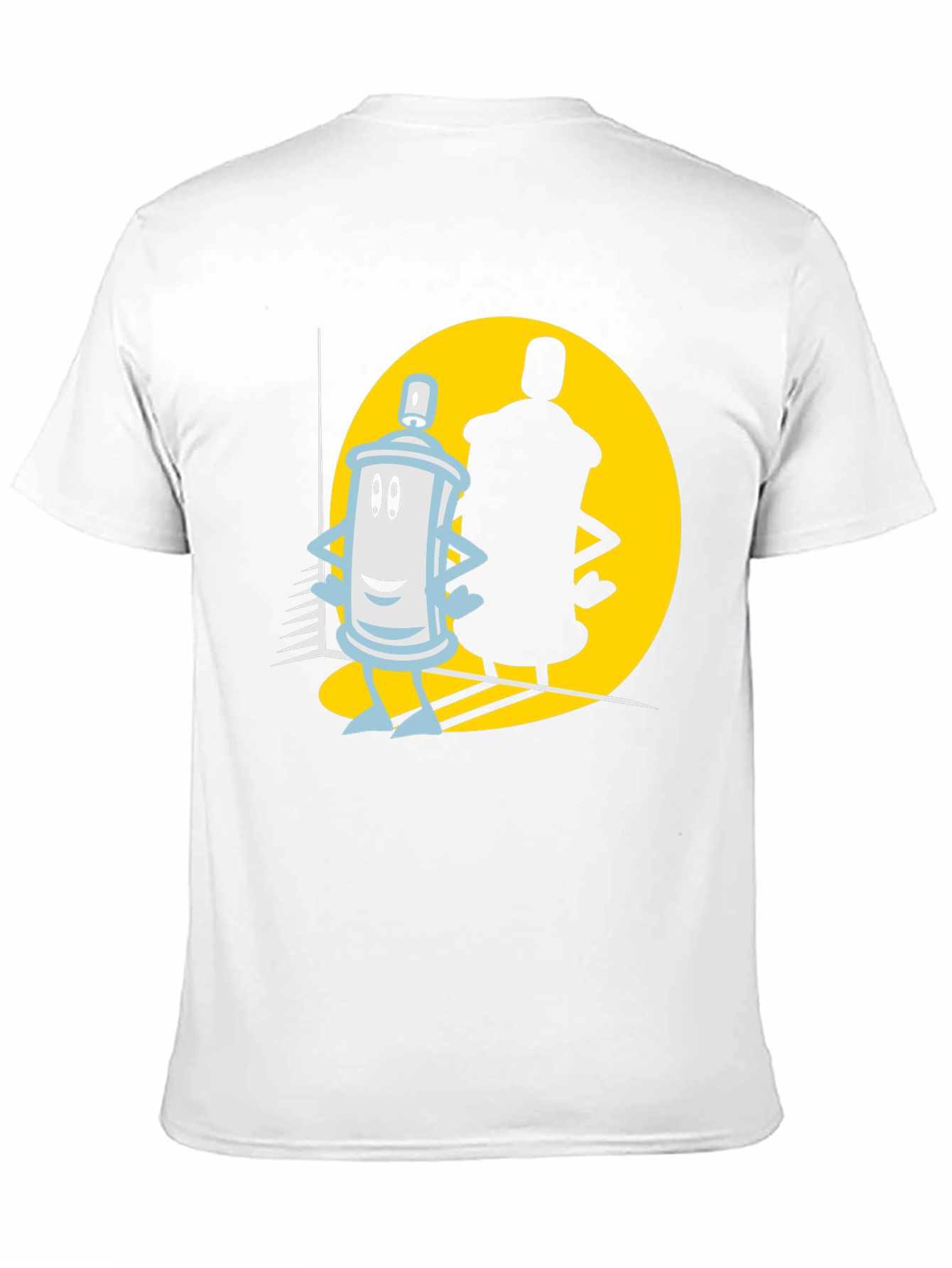 Cartoon Spray Paint Can T-Shirt