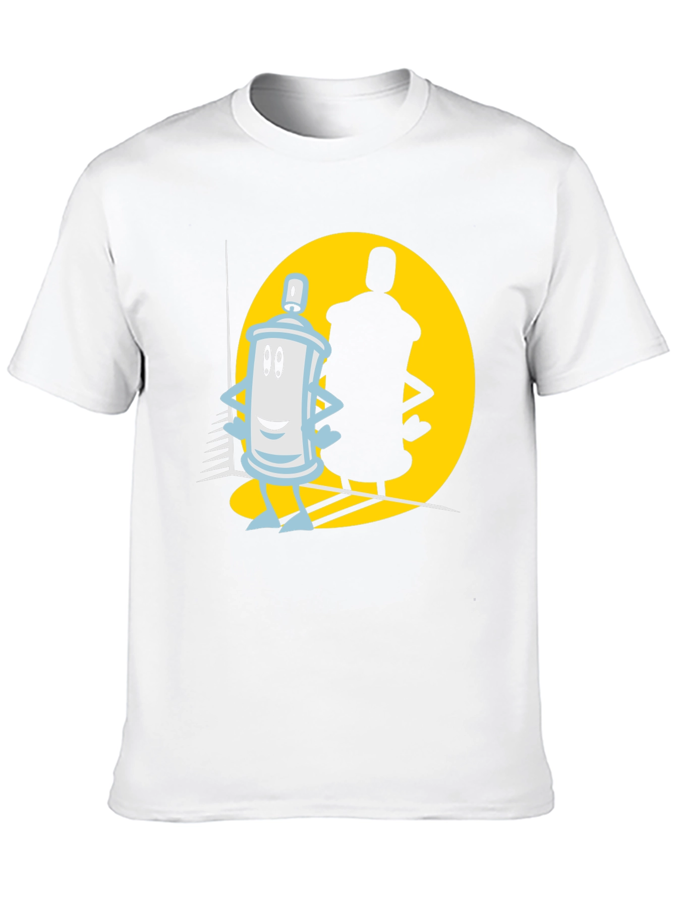 Cartoon Spray Paint Can T-Shirt