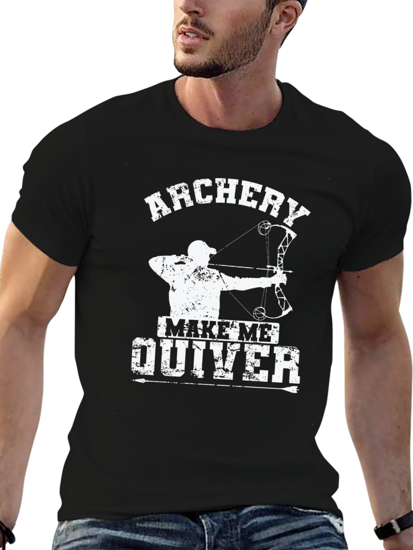 Archery T-Shirt - Make Me Quiver - Hunting Tee