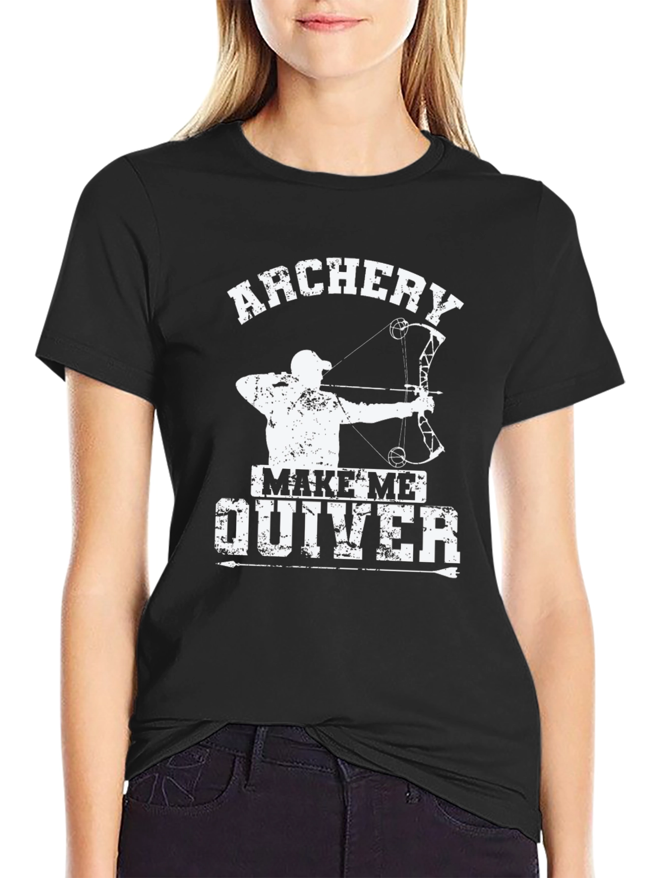 Archery T-Shirt - Make Me Quiver - Hunting Tee