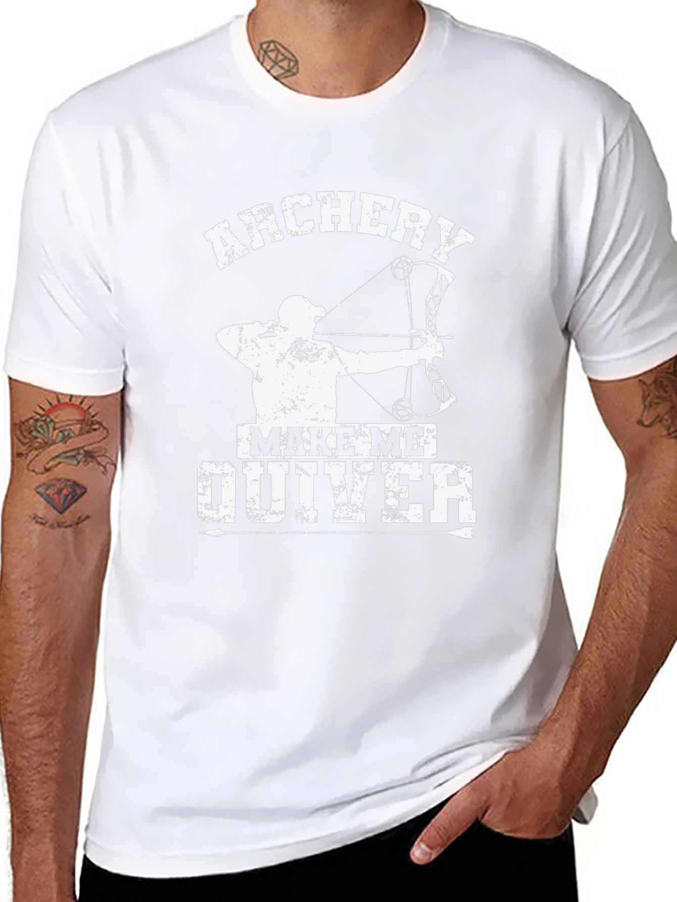 Archery T-Shirt - Make Me Quiver - Hunting Tee