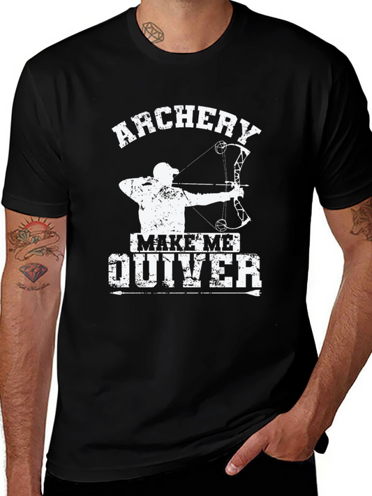 Archery T-Shirt - Make Me Quiver - Hunting Tee
