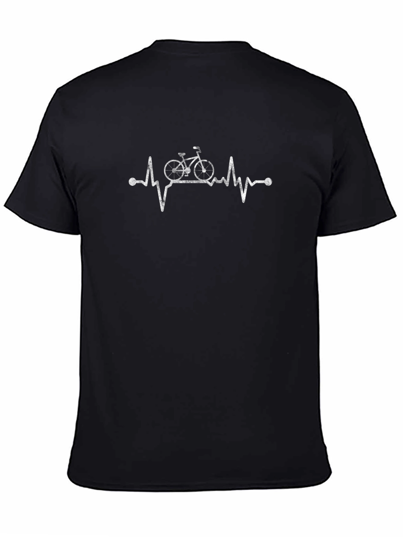 Bike Heartbeat T-Shirt - Cycling Enthusiast Tee