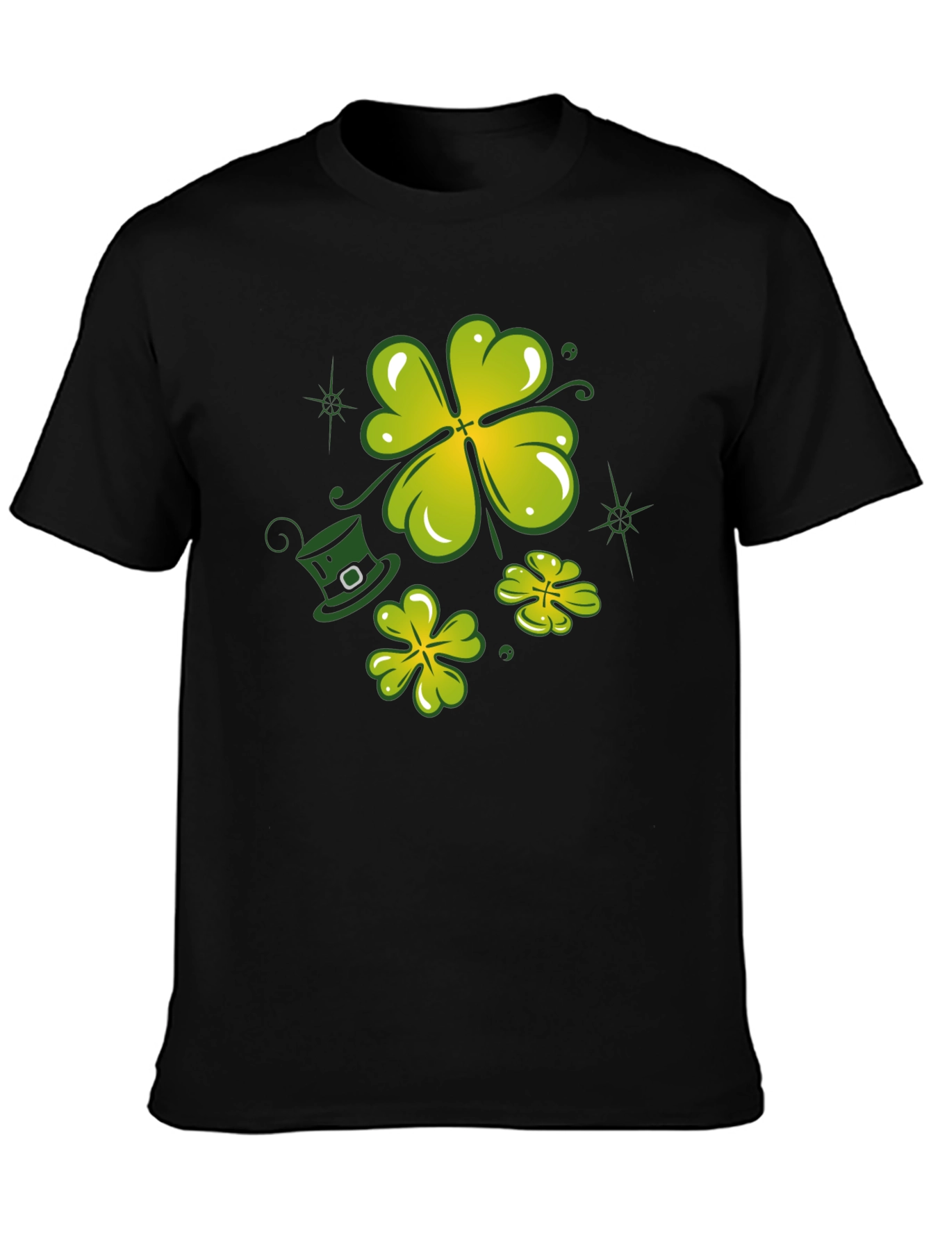 Lucky Clover Graphic Tee - St. Patricks Day Shirt