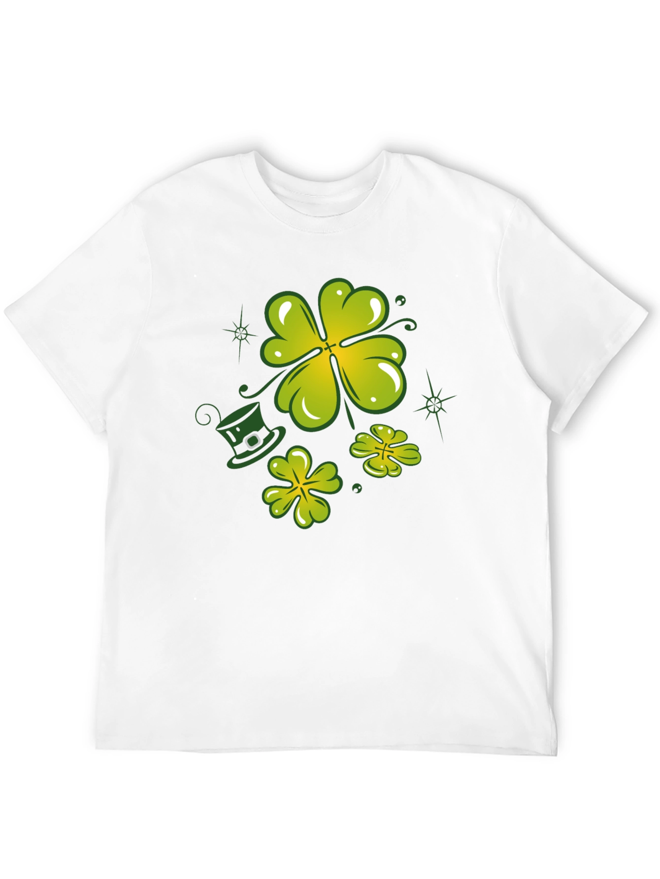 Lucky Clover Graphic Tee - St. Patricks Day Shirt