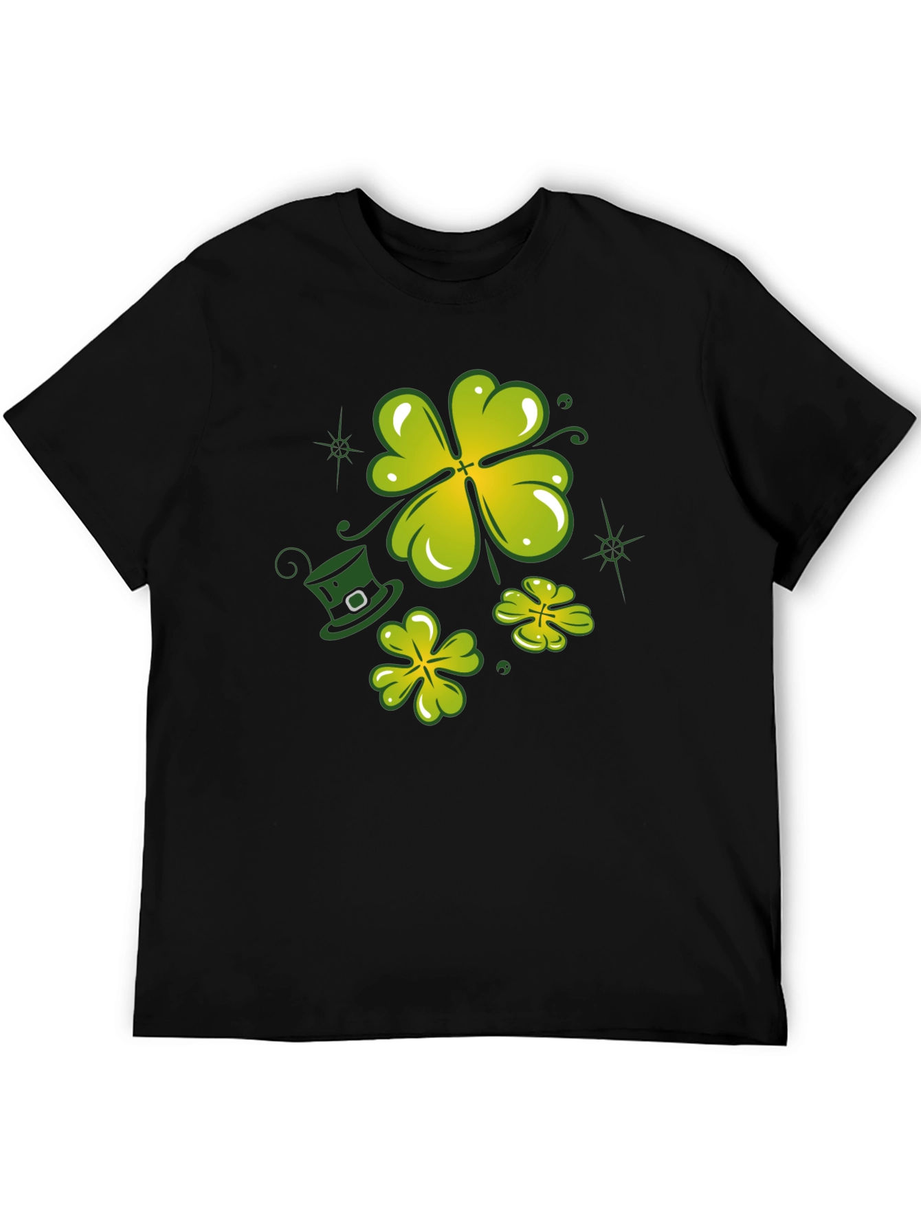 Lucky Clover Graphic Tee - St. Patricks Day Shirt