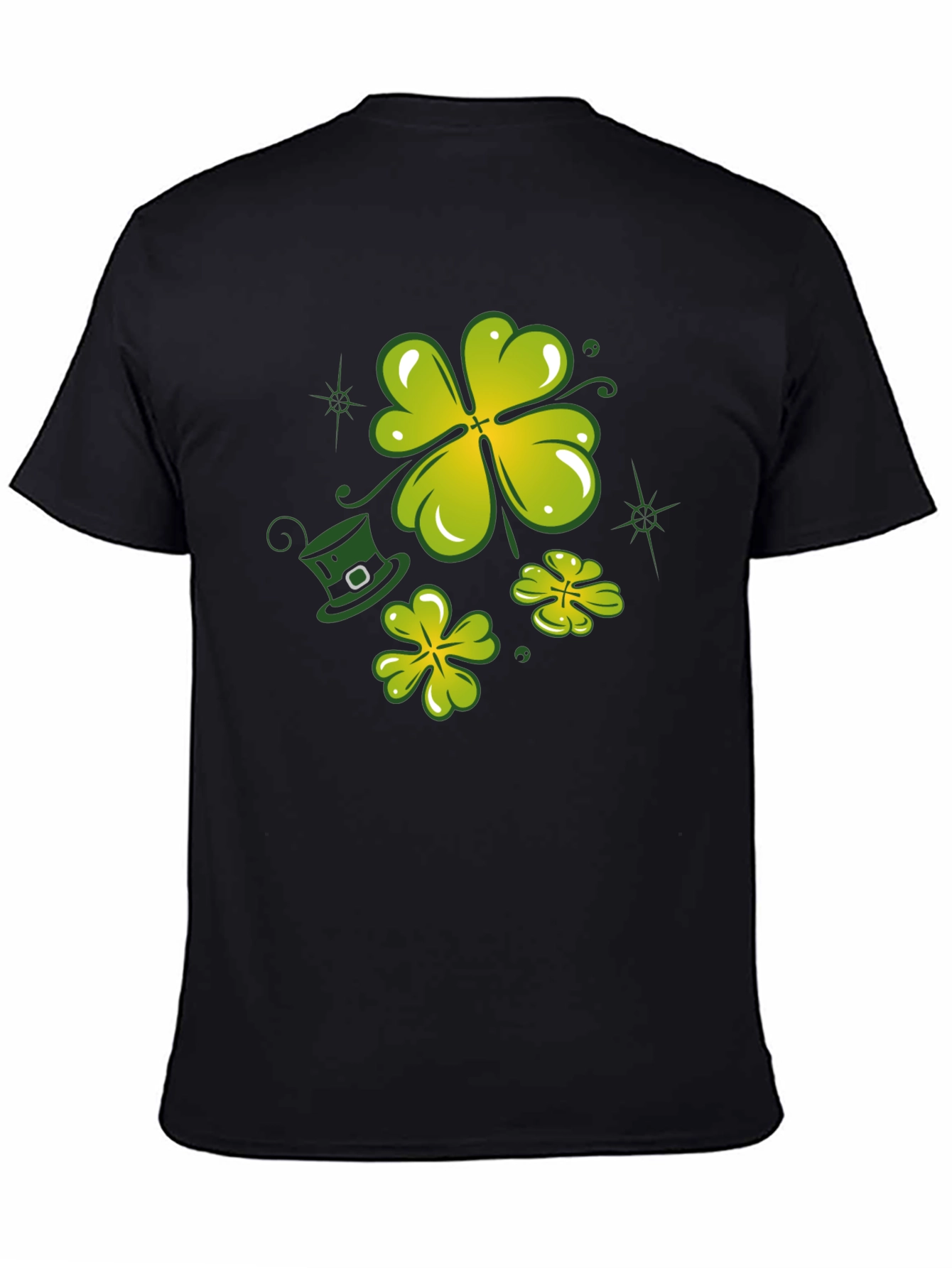 Lucky Clover Graphic Tee - St. Patricks Day Shirt