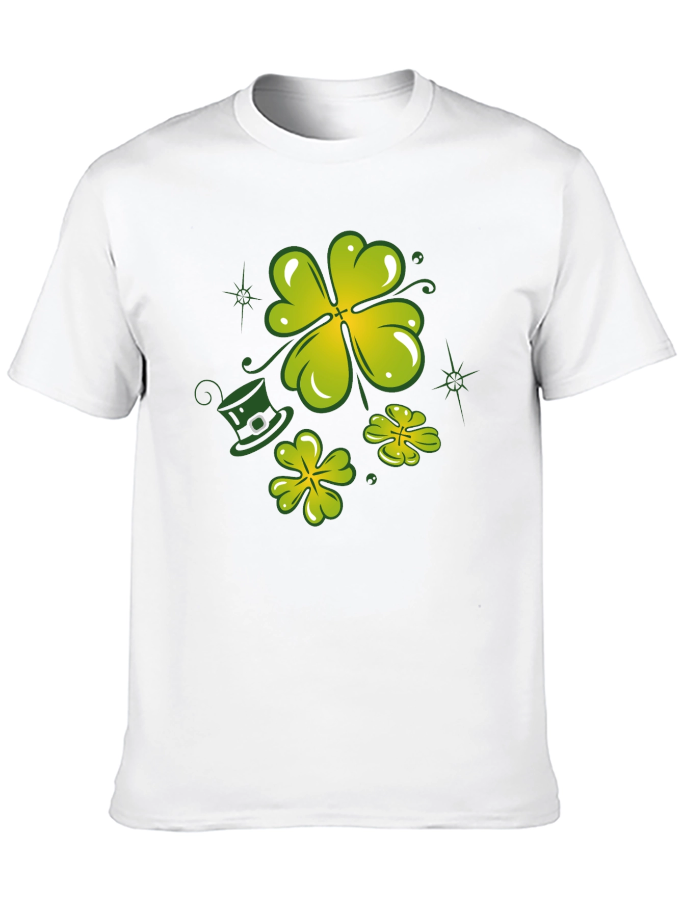 Lucky Clover Graphic Tee - St. Patricks Day Shirt