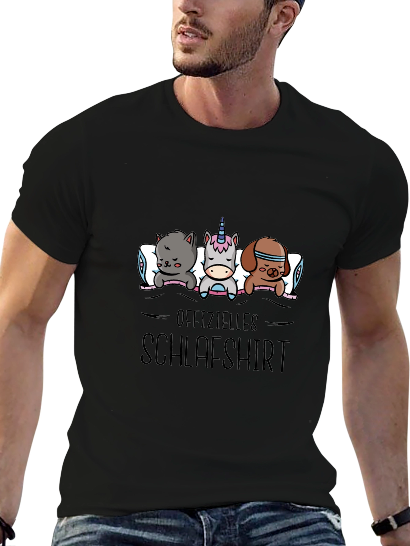 Official Sleep Shirt - Cute Animals Sleeping